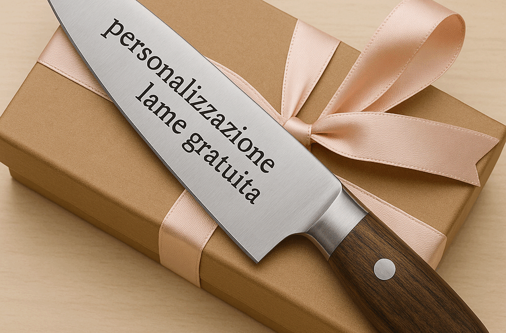 coltello con personalizzazione lame gratuita