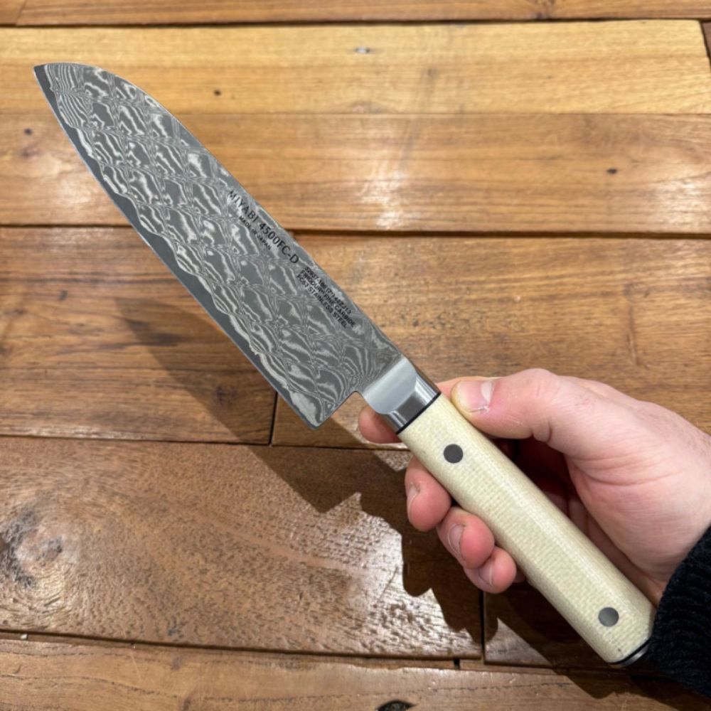 Coltello Santoku damasco 18 cm Miyabi Mikoto