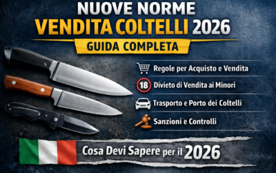 Nuove norme vendita coltelli: cosa cambia nel 2026