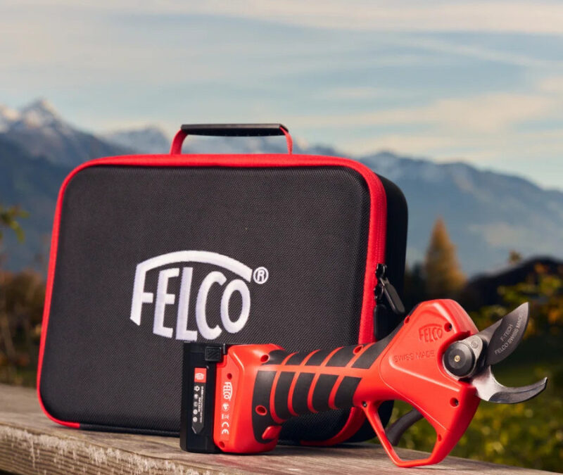 FELCO 2e forbice elettrica da potatura con kit e custodia